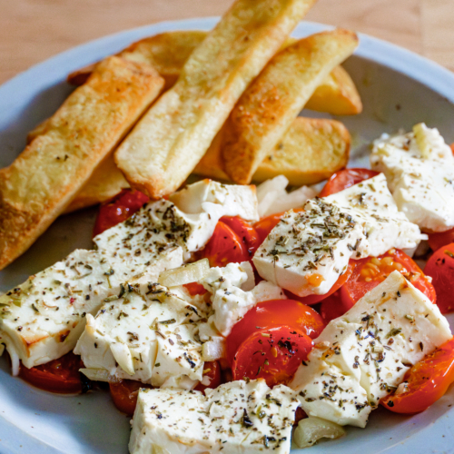 Rezept für Gebackener Feta-Käse